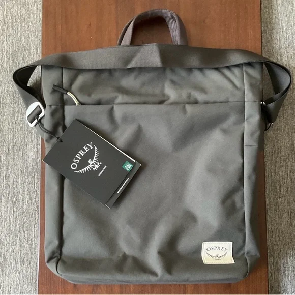 NWT Osprey Arcane 12L Tote Bag in Stonewash Black - Picture 4 of 12